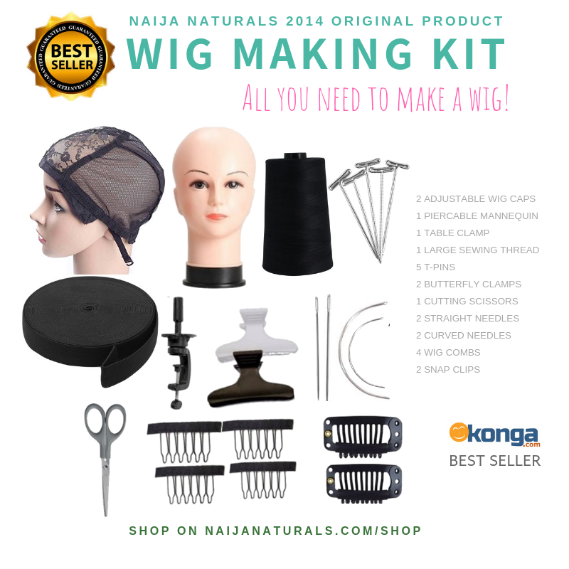 Wig Kit Box & Accessories