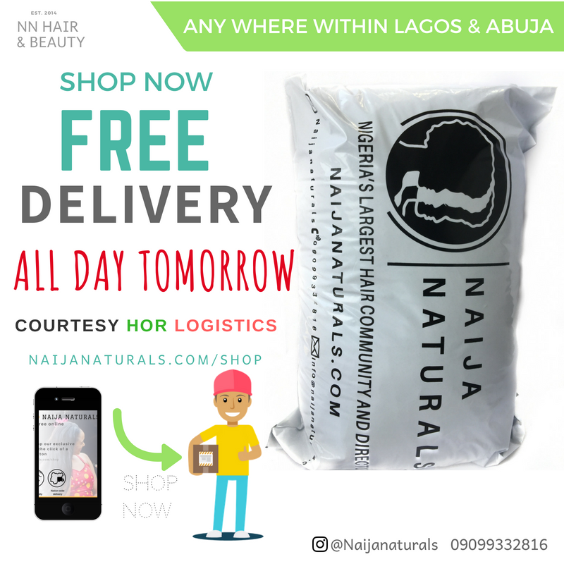 FREE DOORSTEP DELIVERY WITHIN LAGOS AND ABUJA ALL DAY TOMORROW! – NN HAIR &  BEAUTY