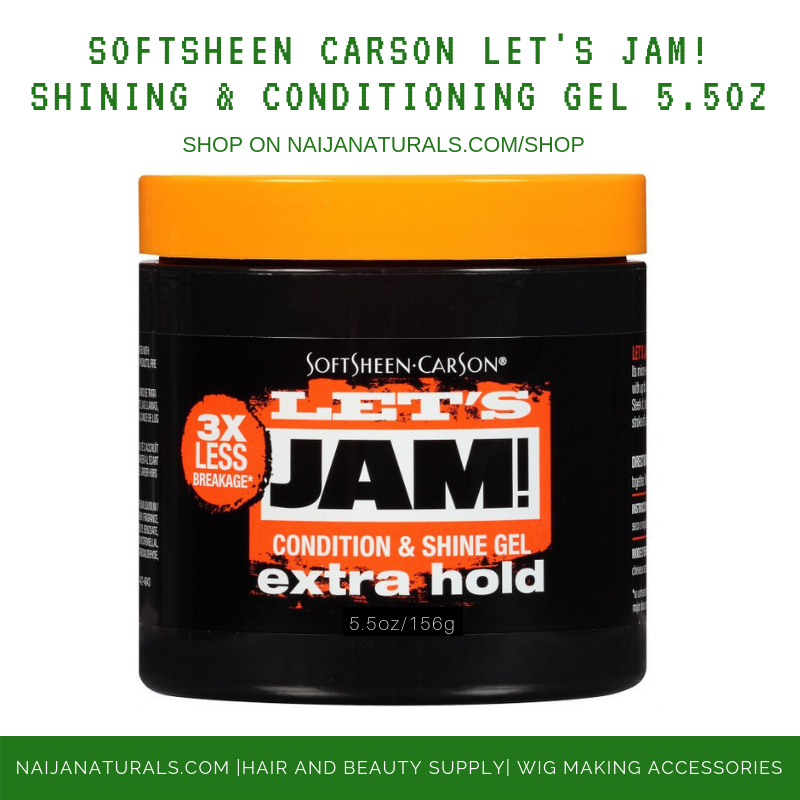 Softsheen Carson Let S Jam Shining Conditioning Gel 5 5oz Nn Hair Beauty