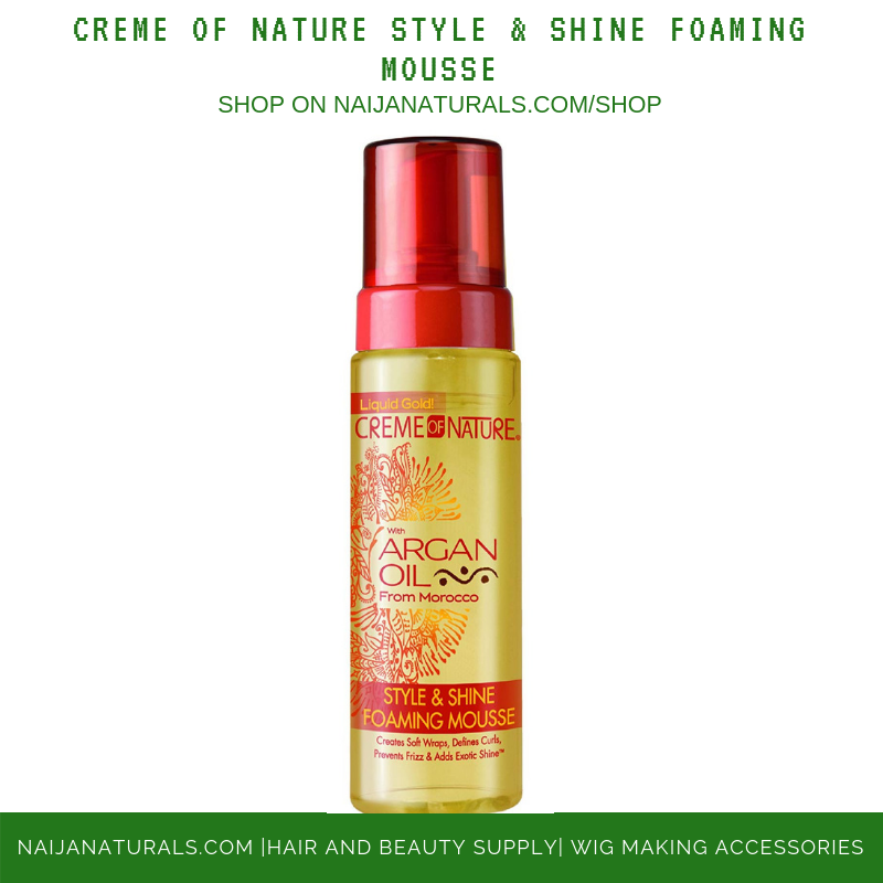 Integral etikette musikalsk CREME OF NATURE STYLE & SHINE FOAMING MOUSSE – NN HAIR & BEAUTY