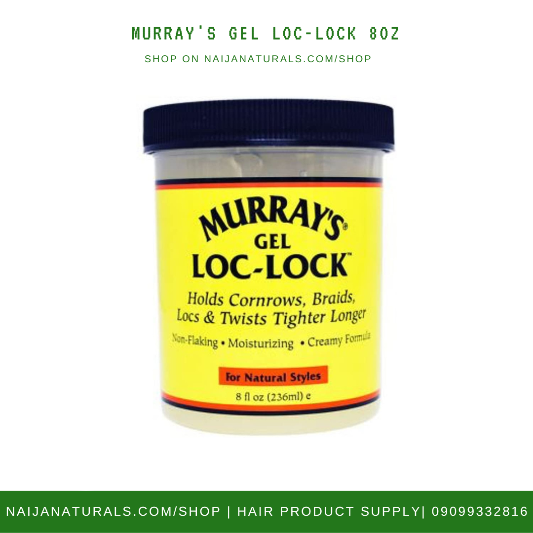 Murrays Loc-Lock Gel - 8 fl oz jar